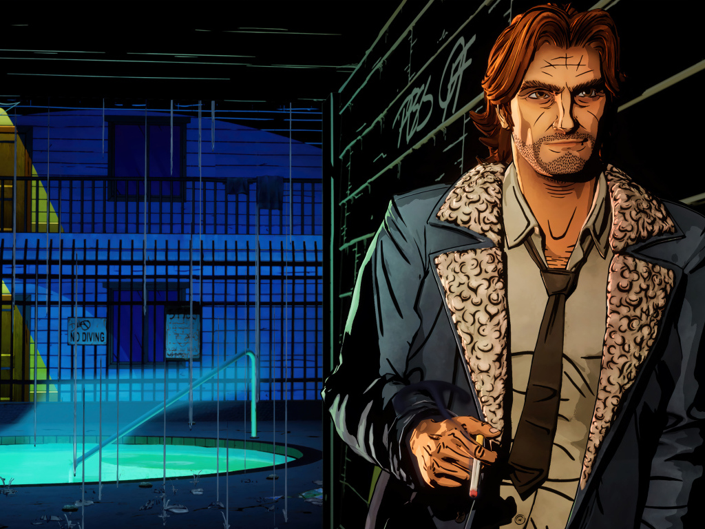 Персонаж компьютерной игры The Wolf Among Us 2