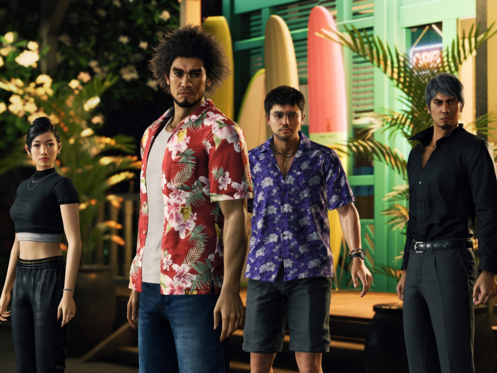 Characters of the computer game Like a Dragon: Infinite Wealth