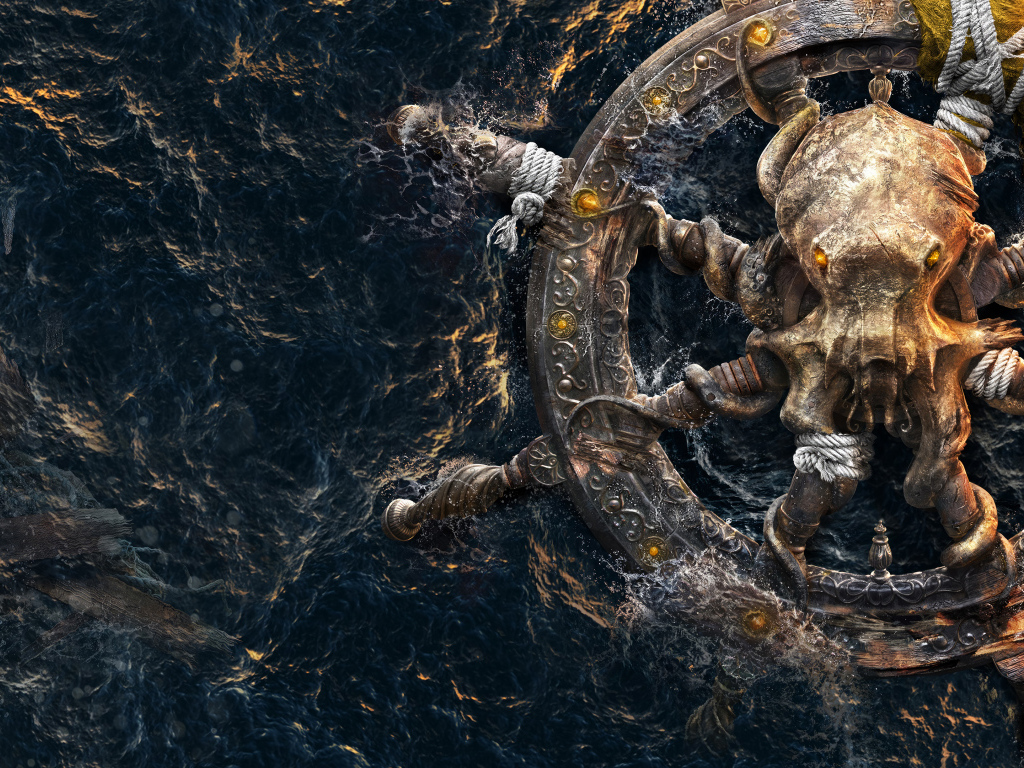 Логотип компьютерной игры Skull and Bones, 2024