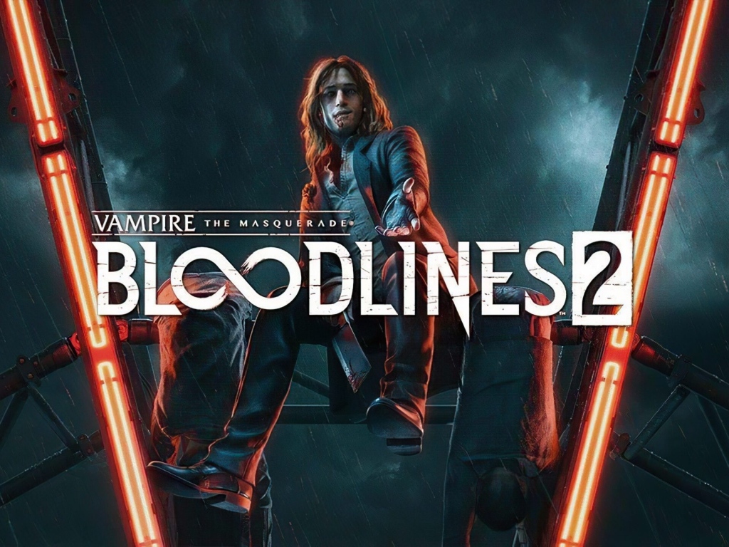 Постер новой компьютерной игры Vampire: The Masquerade — Bloodlines 2
