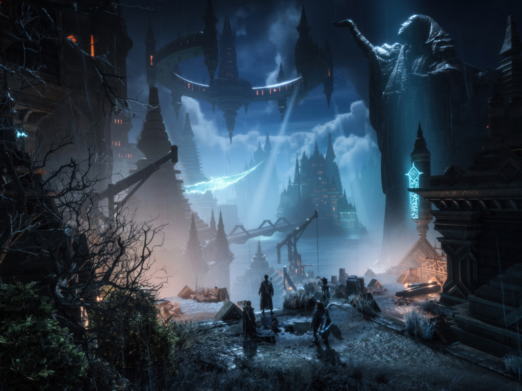 Виртуальный город в игре Dragon Age: The Veilguard, 2024