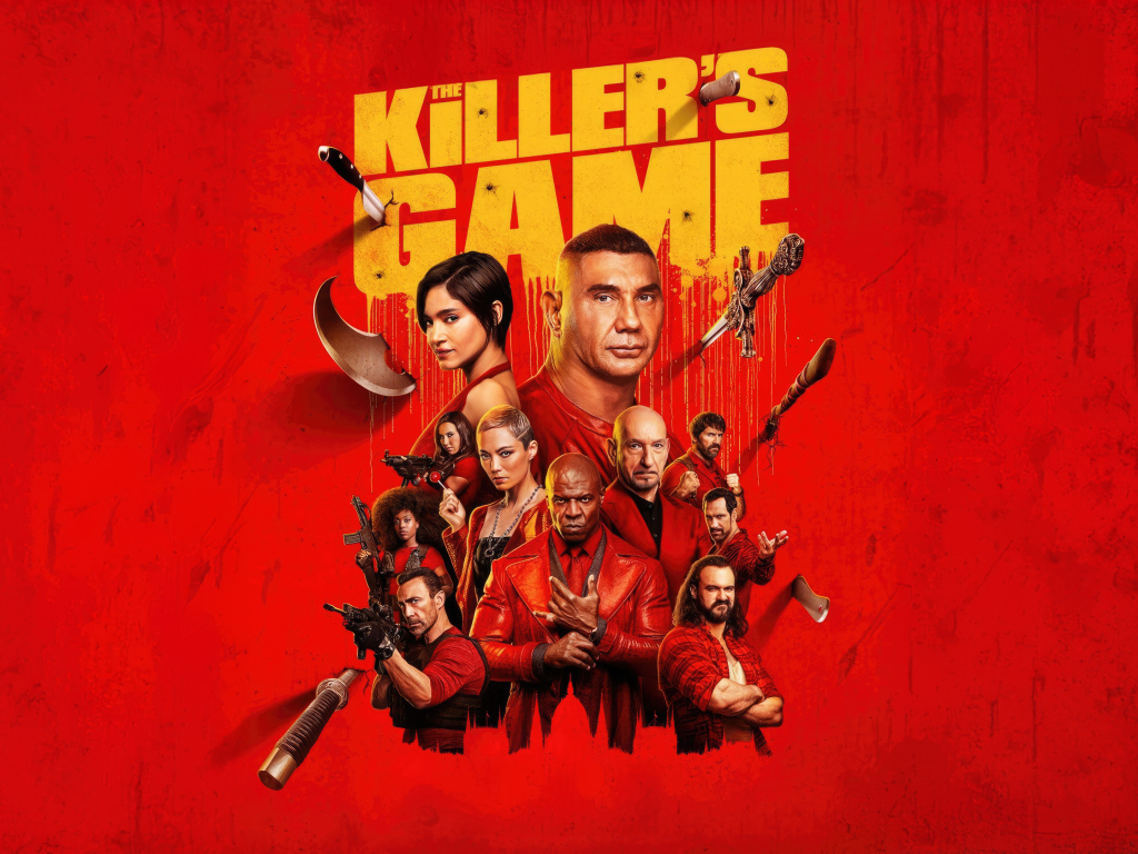 Постер нового фильма Игра киллера, 2024