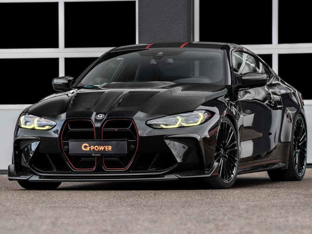 Черный автомобиль G-Power G4M CSL Bi-Turbo