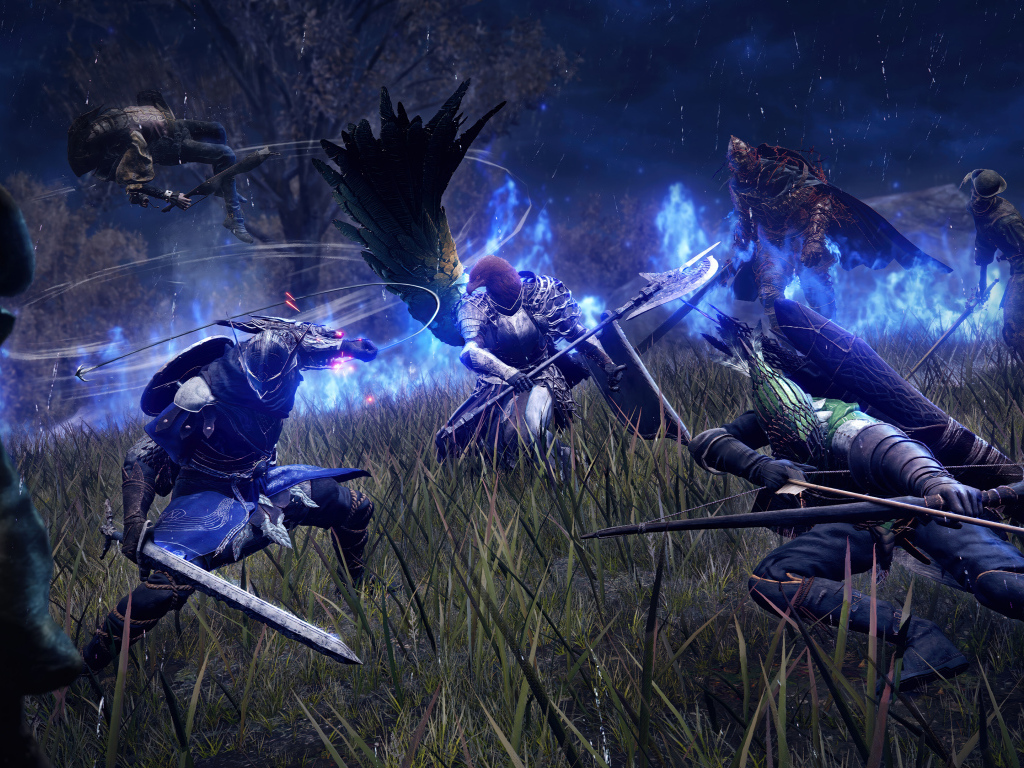 Битва в видеоигре Elden Ring Nightreign