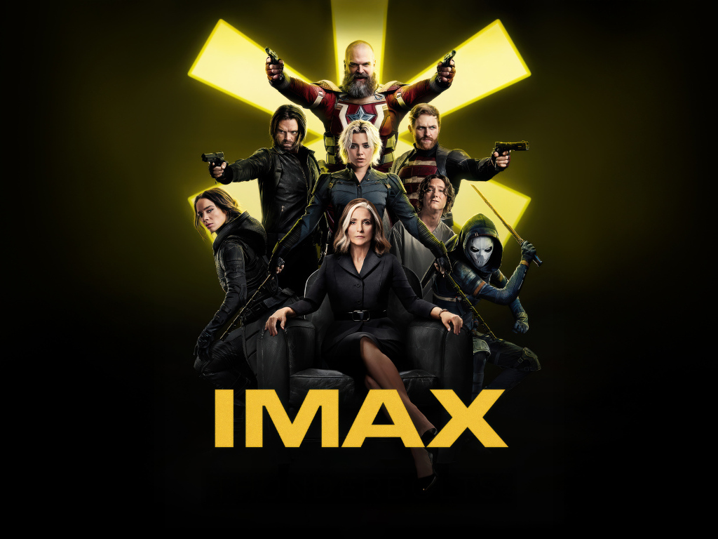 Постер нового супергеройского фильма Громовержцы, 2025