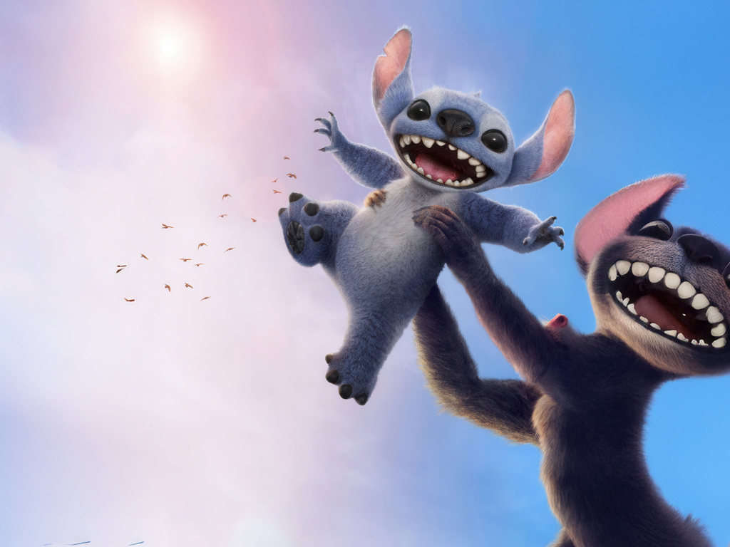 Кадр нового фильма Лило и Стич, 2025
