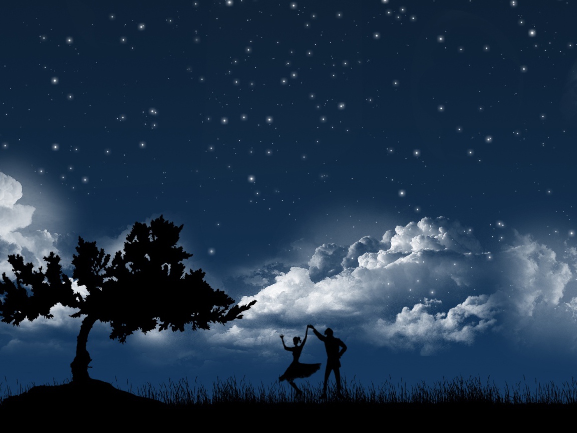 Танец в свете луны