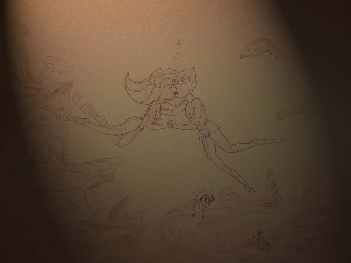 Подводный поцелуй