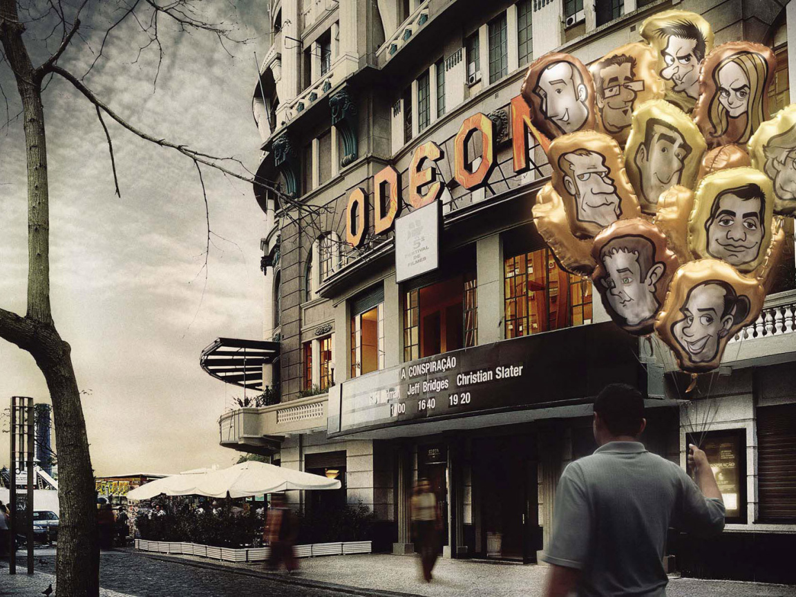 Шары в виде головы