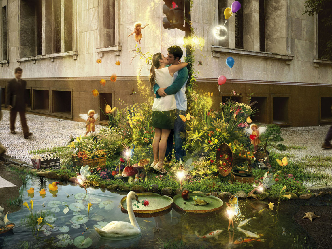 Красочная любовь