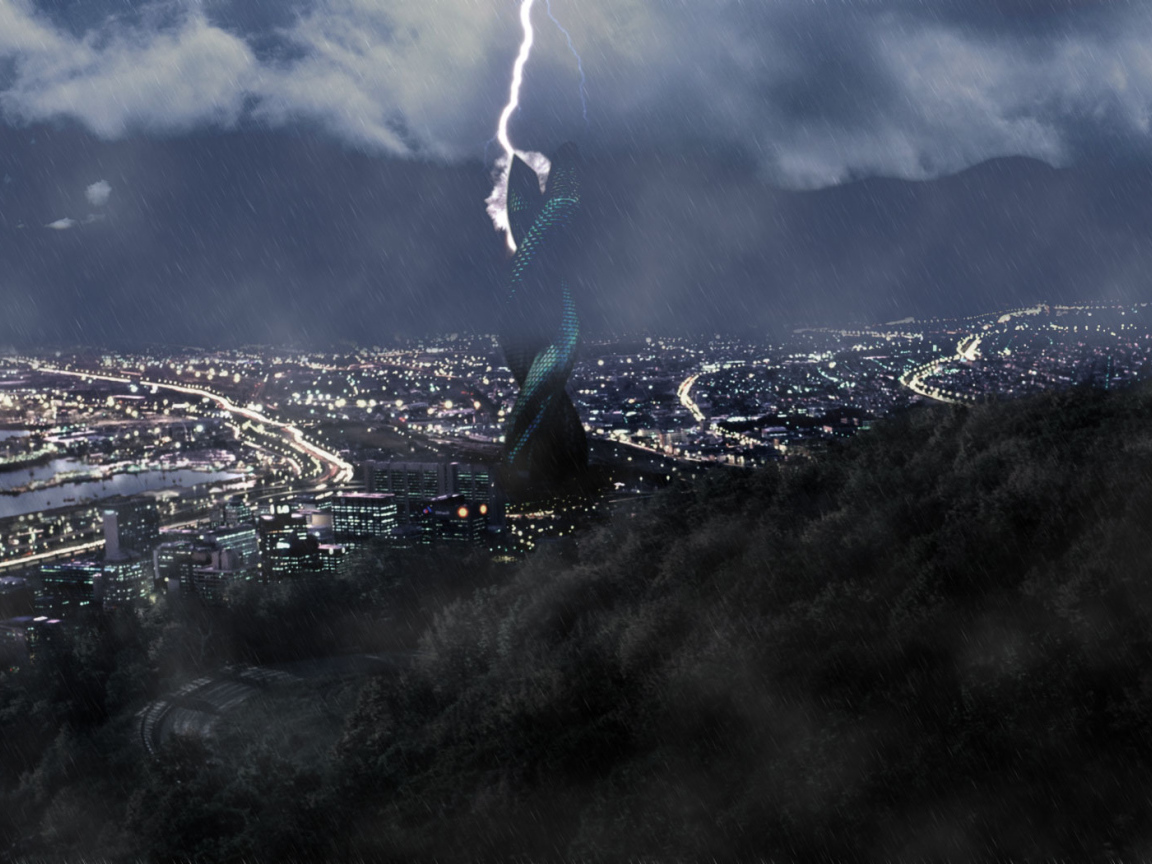 Удар молнии