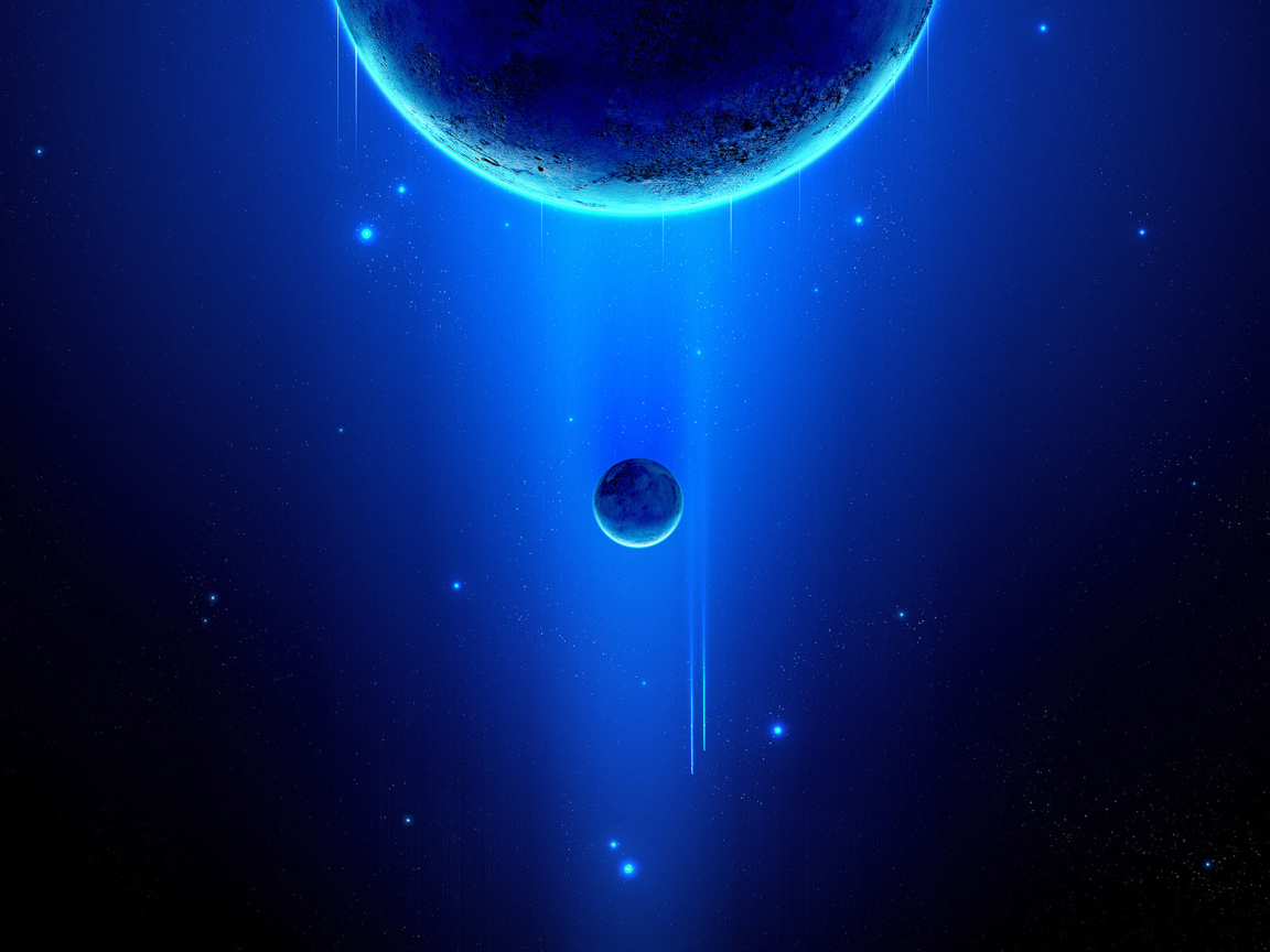 Два голубых карлика