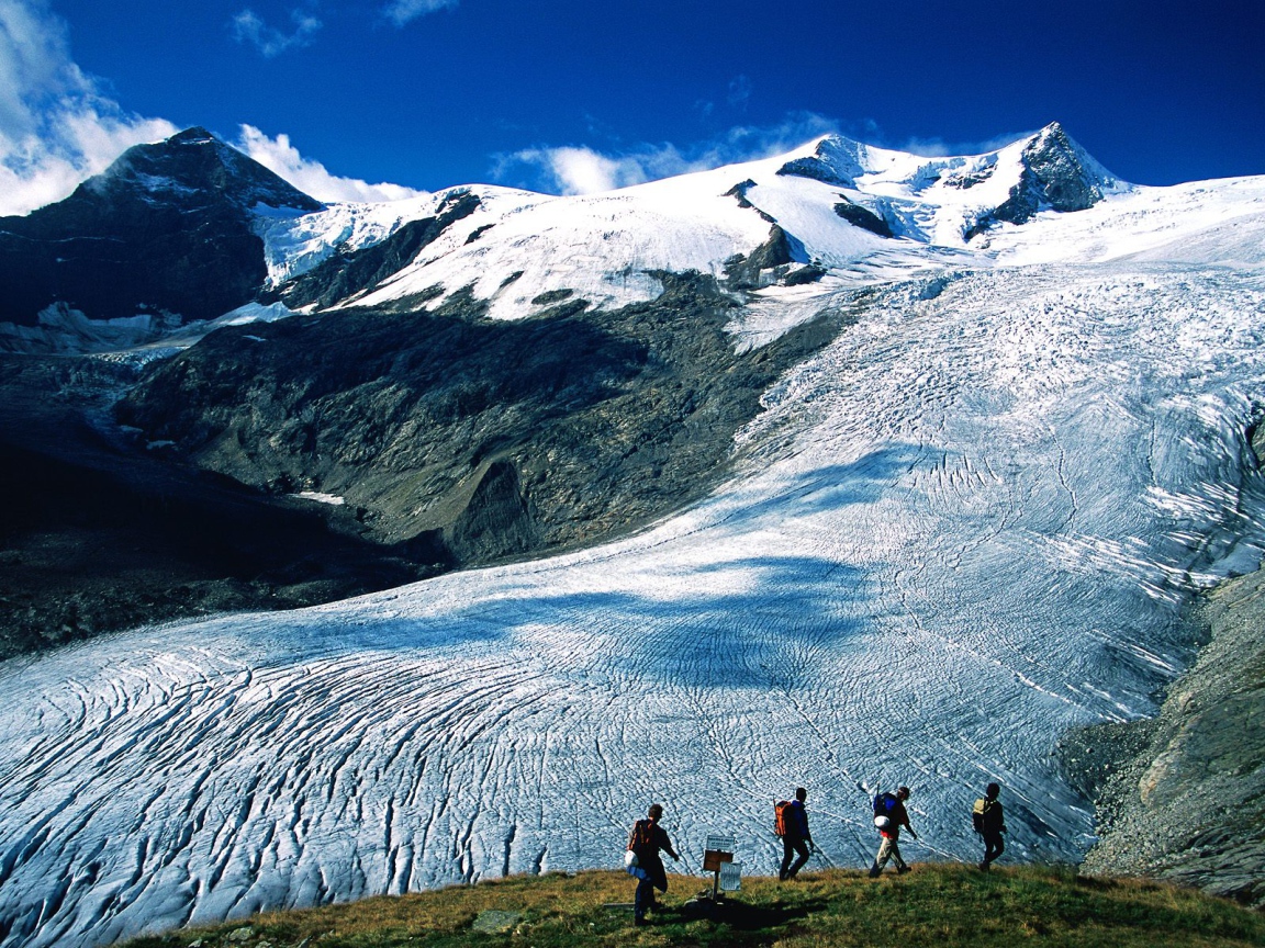 Ледник Schlaten, Hohe Tauern Национальный Парк, Австрия