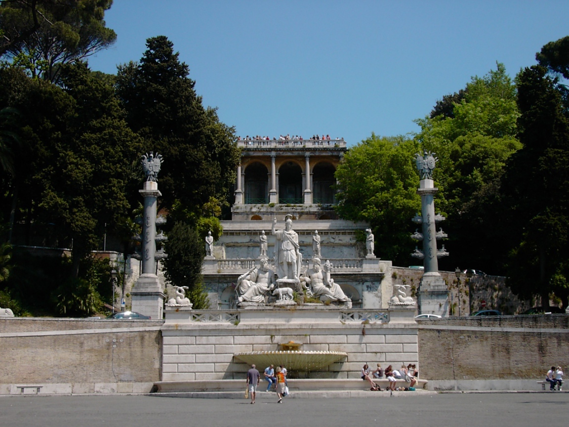 Terrazza del Pinicio - Скульптуры Италии