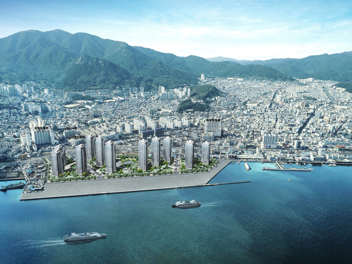 Прибрежный город