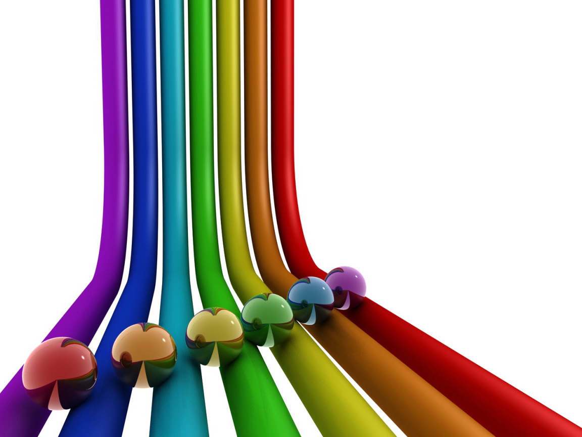 Радужные шарики