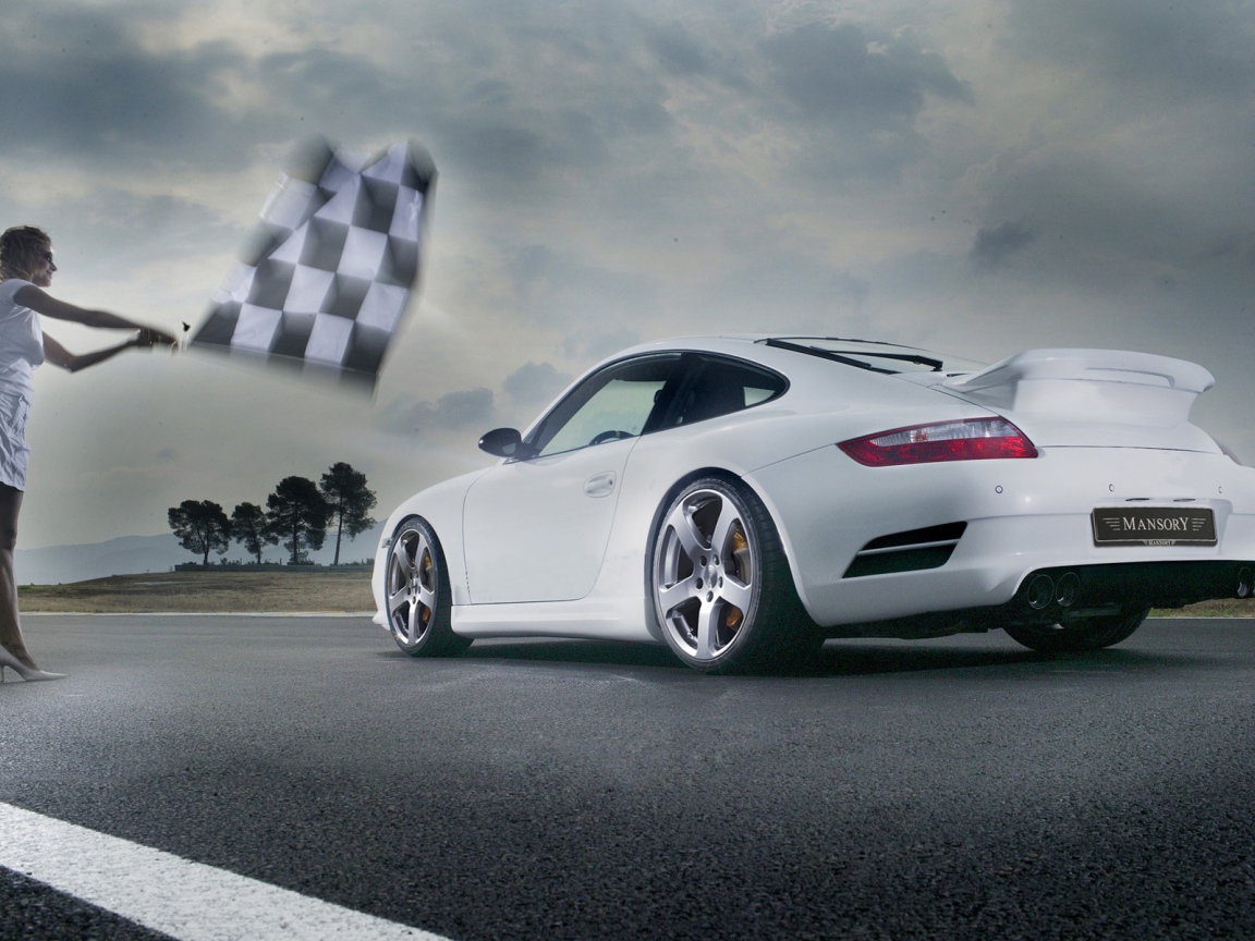 Авто на финише