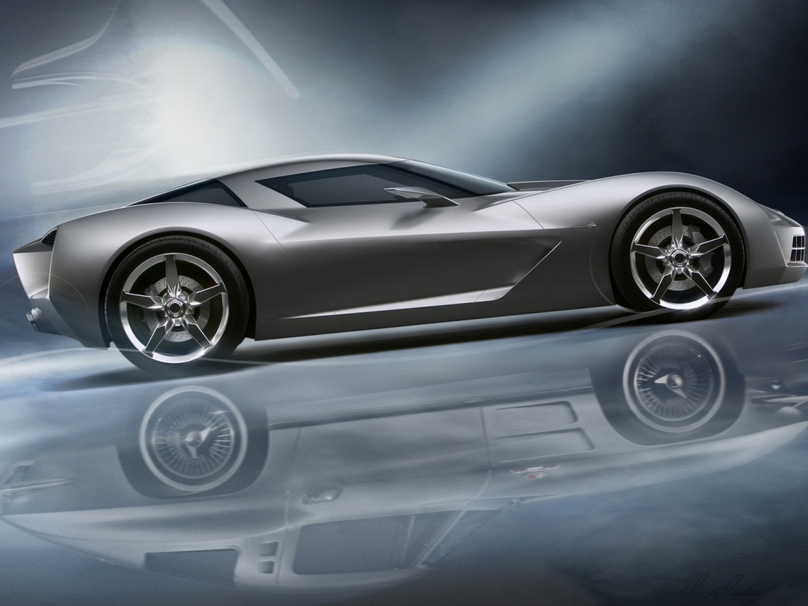 Быстрый спортивный автомобиль