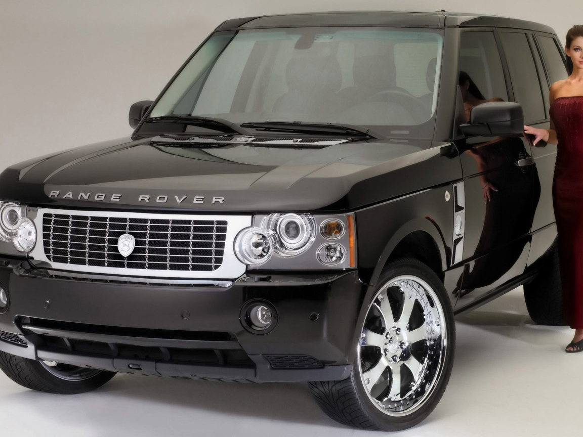 Черный внедорожник