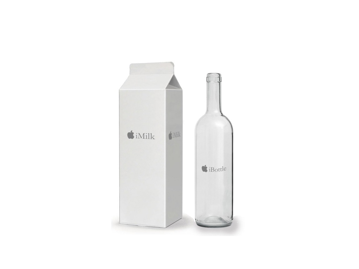 Apple iMilk и iBottle