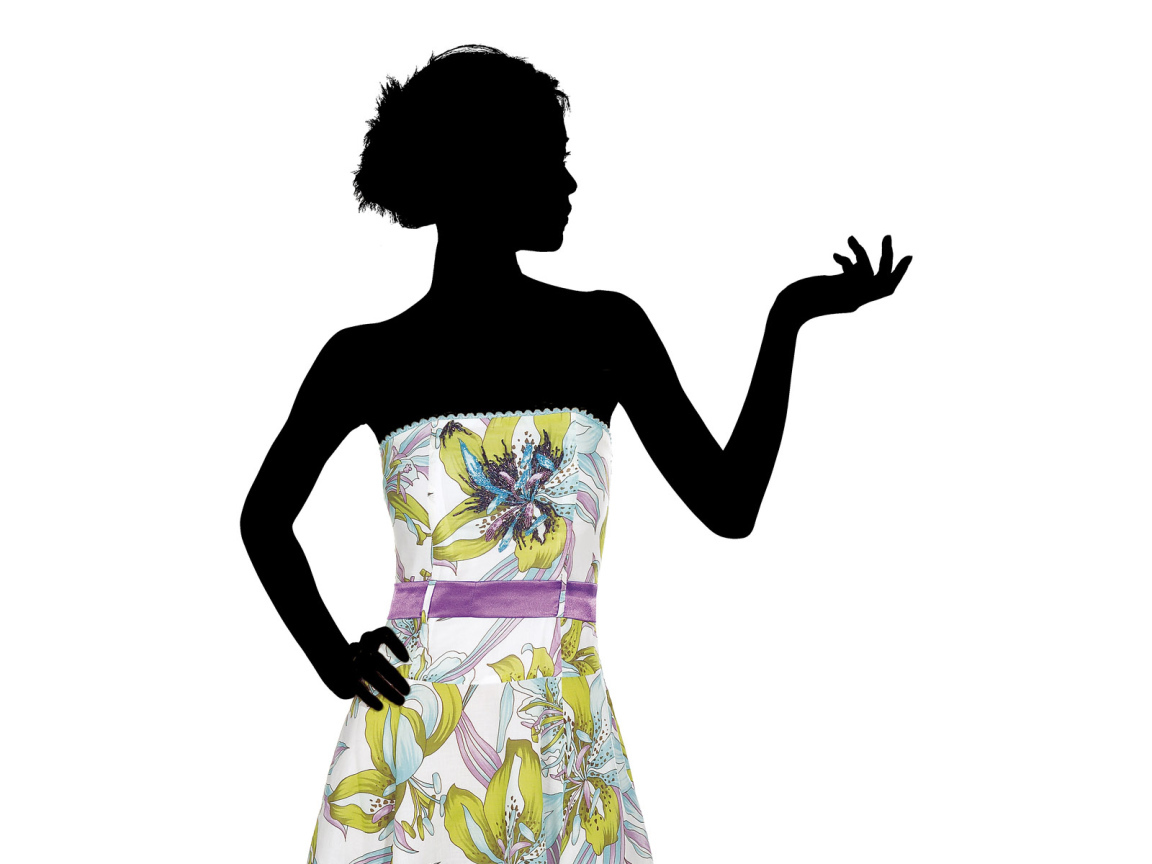 Девушка тень