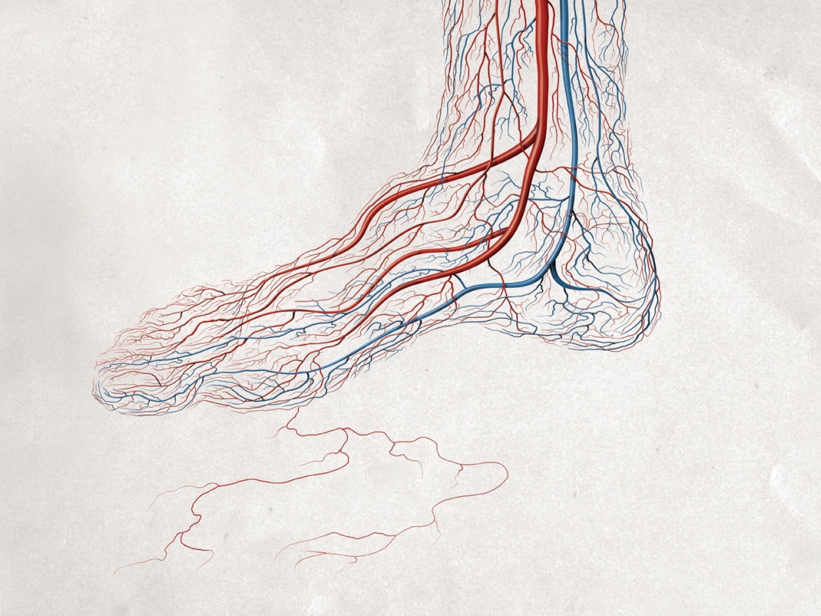 Кровеносные сосуды ноги