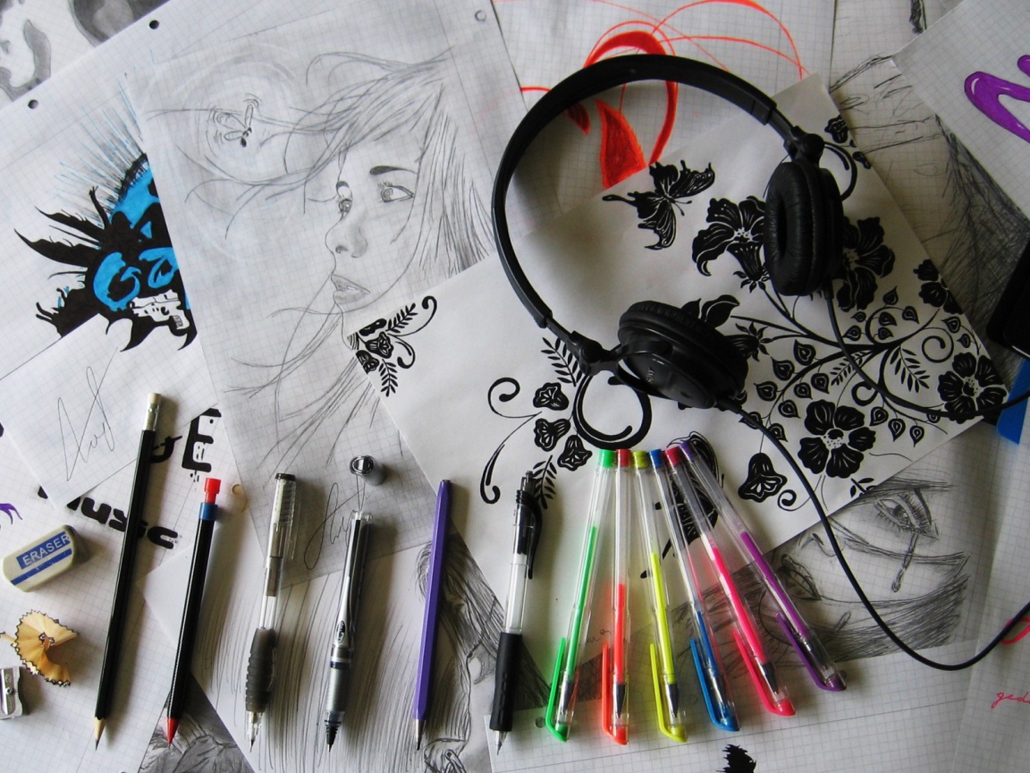 Стол художника