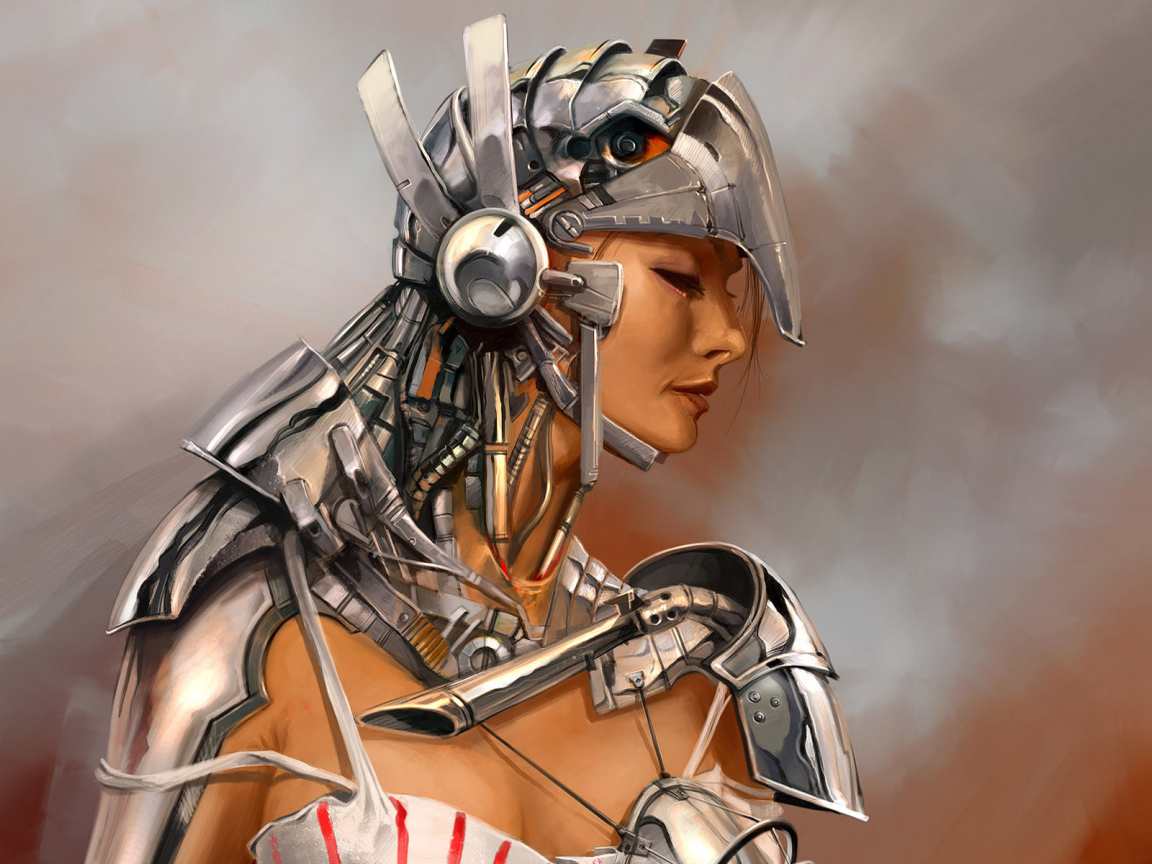 Девушка в доспехах