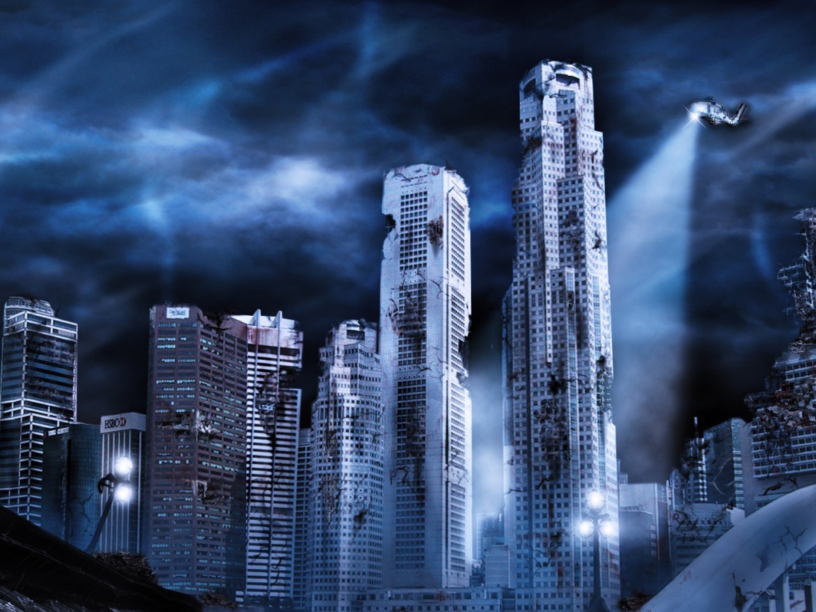 Разрушенный Сингапур