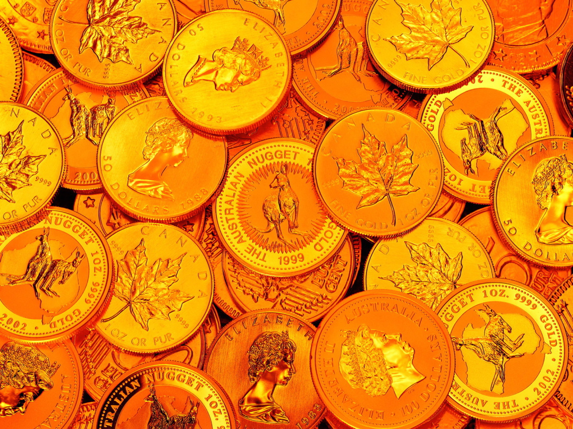 Канадские золотые монеты