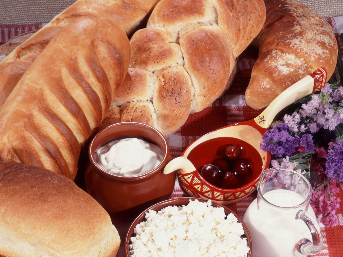 Булочки с творогом и сливками