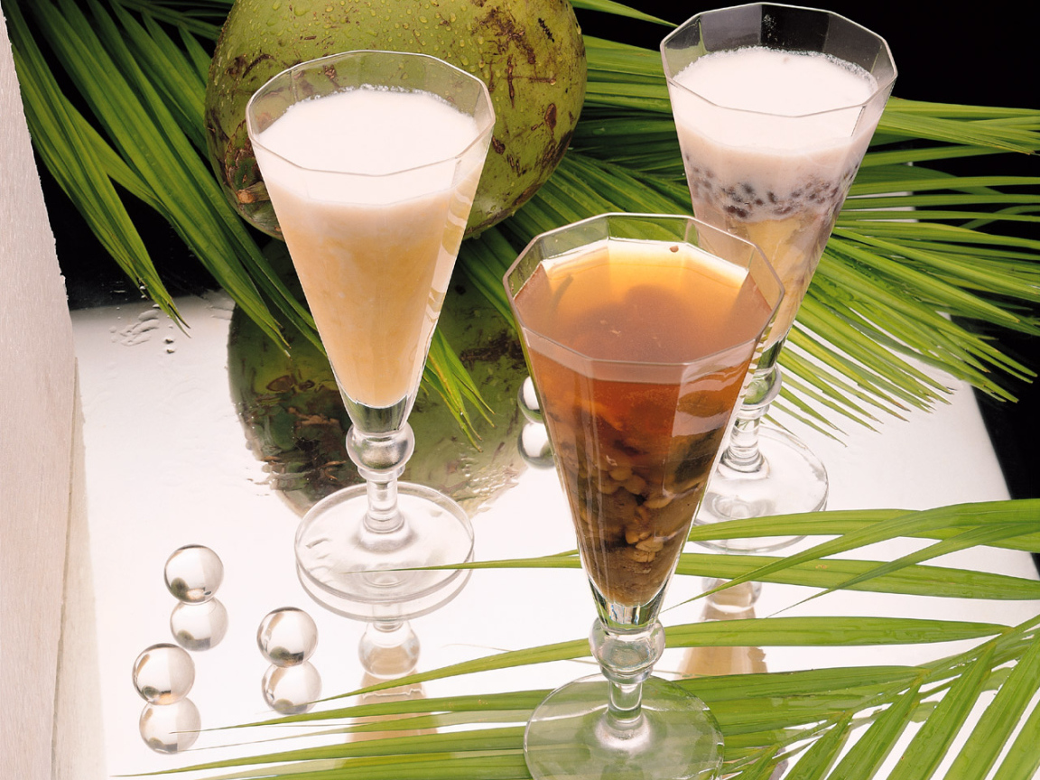 Био кокосовые коктейли