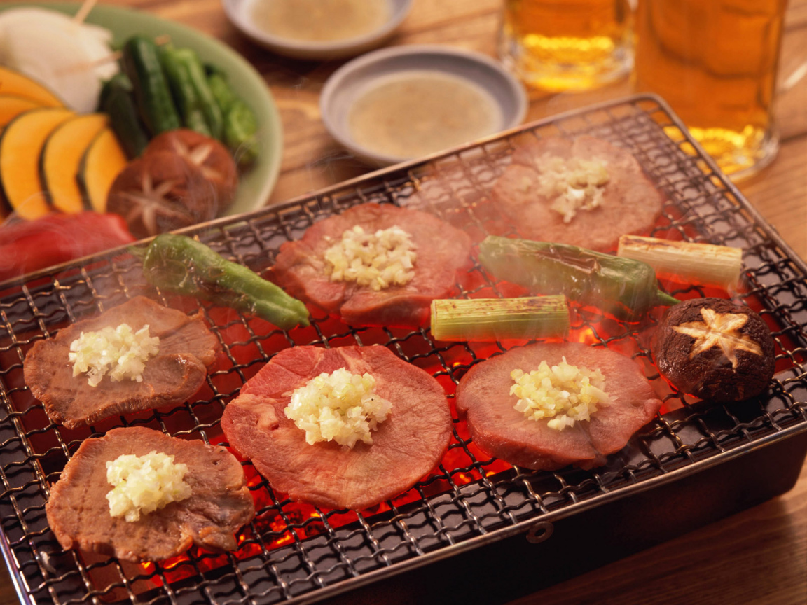 Барбекю вкусное мясо