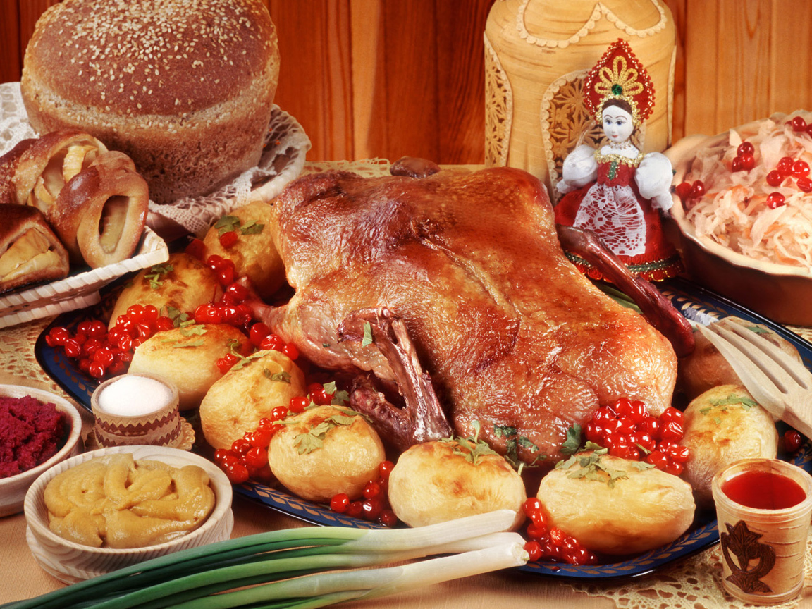 Жареная курочка