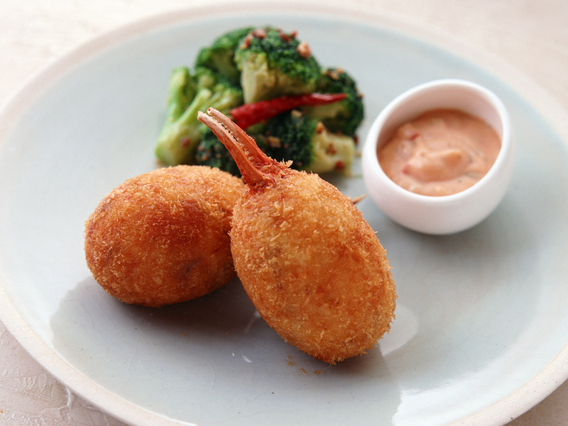 Обжаренный краб