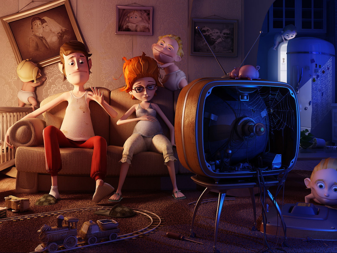 Веселая семейка