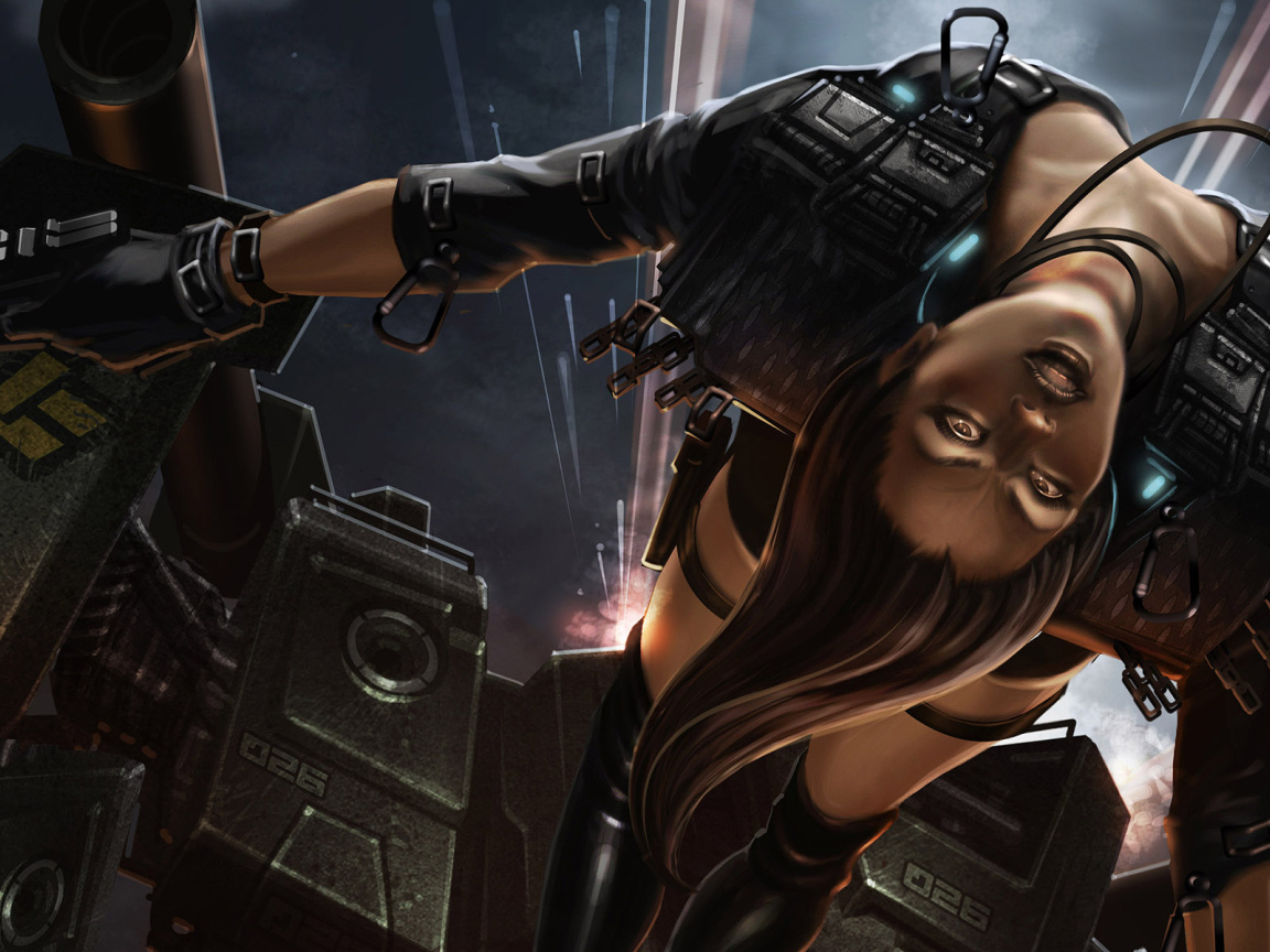 Девушка воин