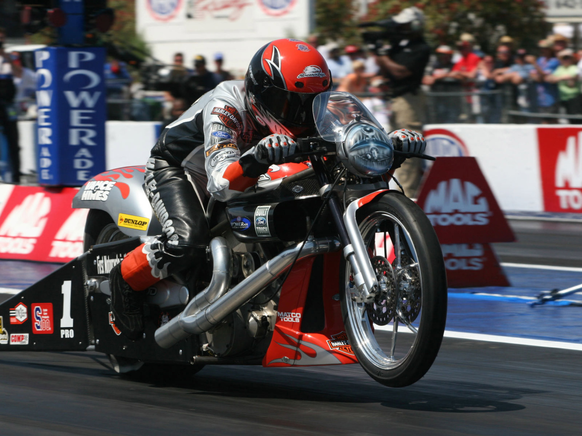 Harley Davidson гонки драг