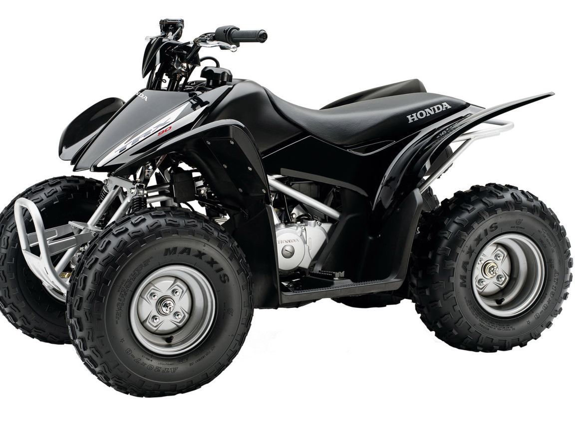 Черный Байк Honda квадроцикл