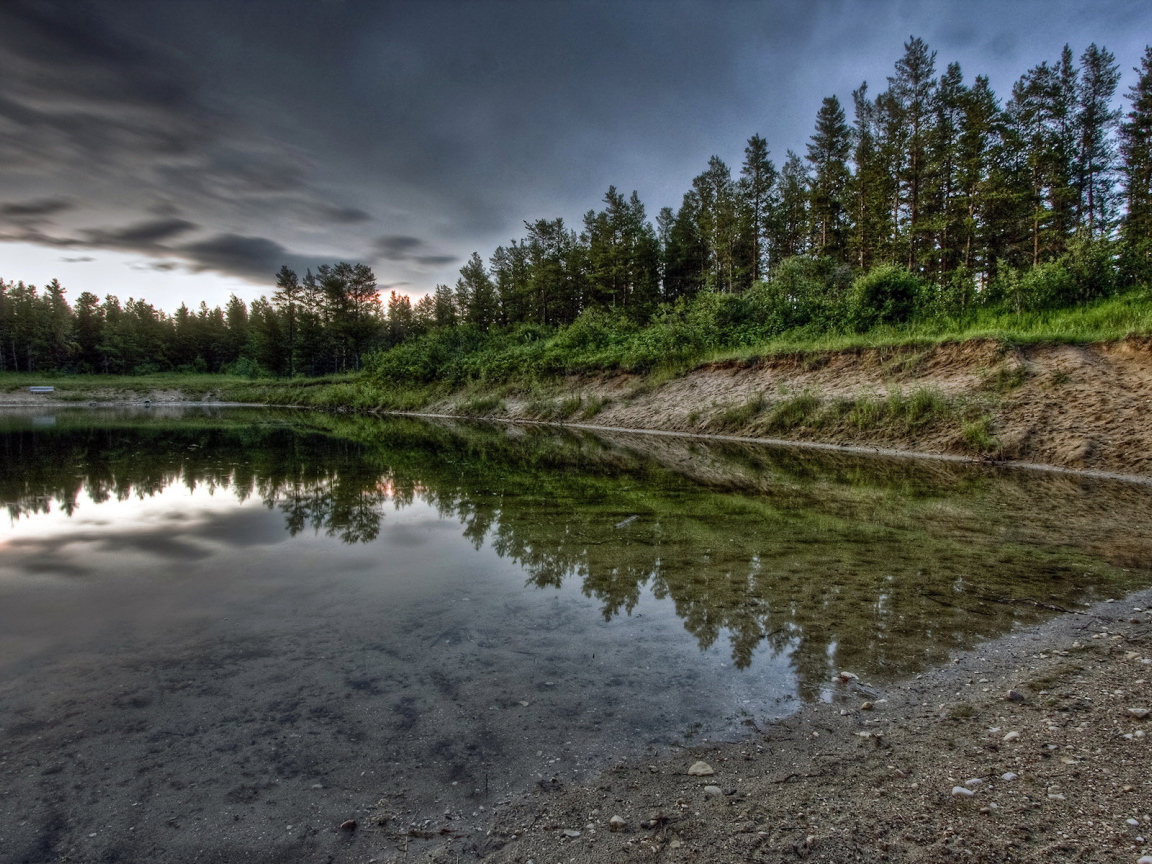 Чистое озеро