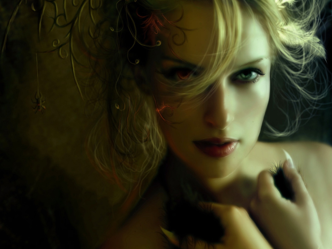 Загадочная девушка