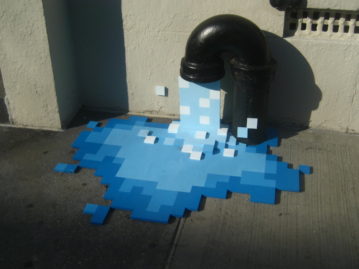 Подземные пиксели