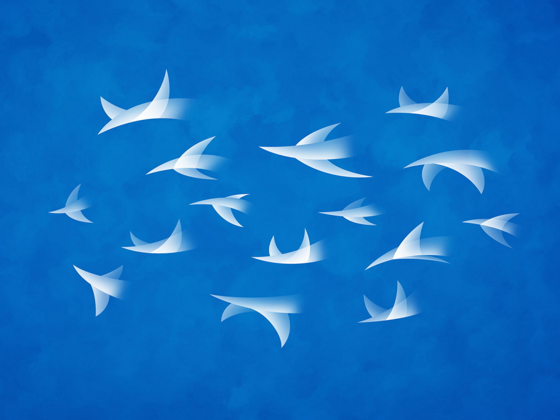 Бумажные птички