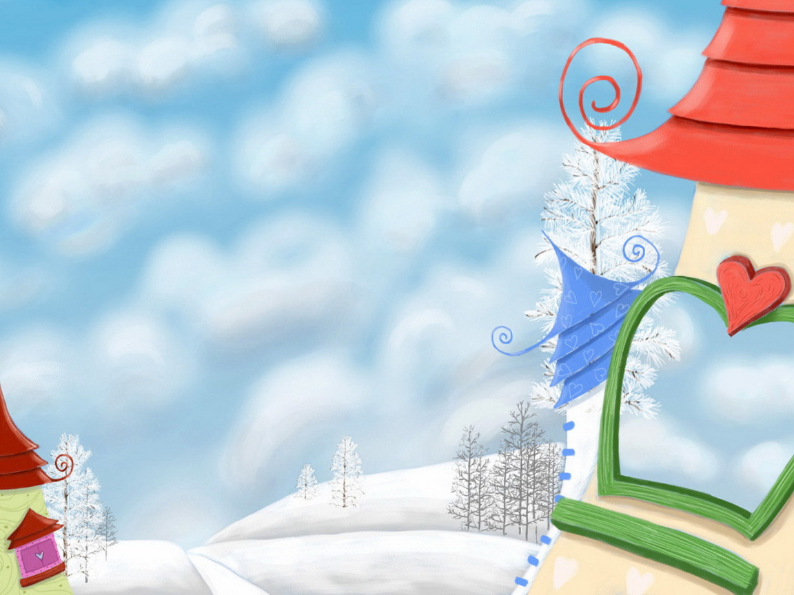 А за окном зима