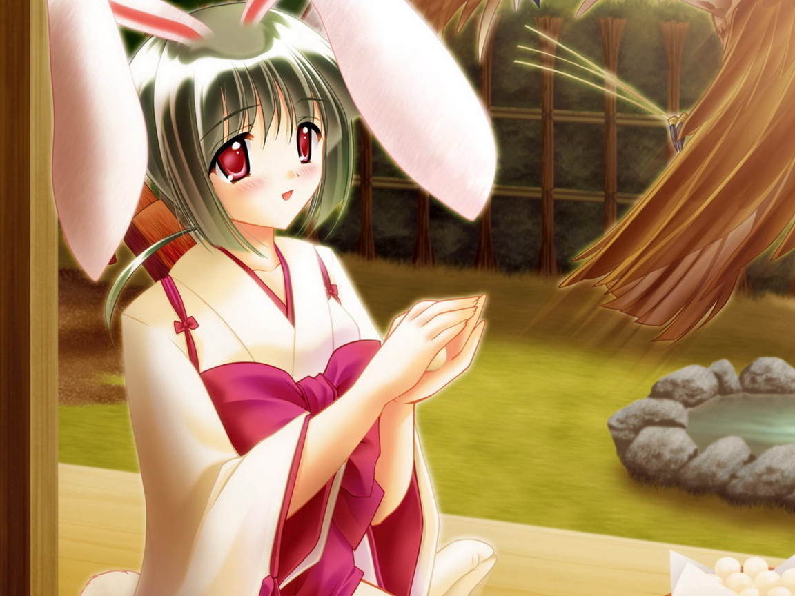 Девочка-зайка