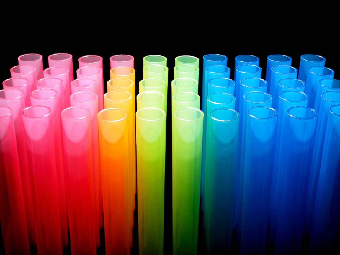 Разноцветные трубки