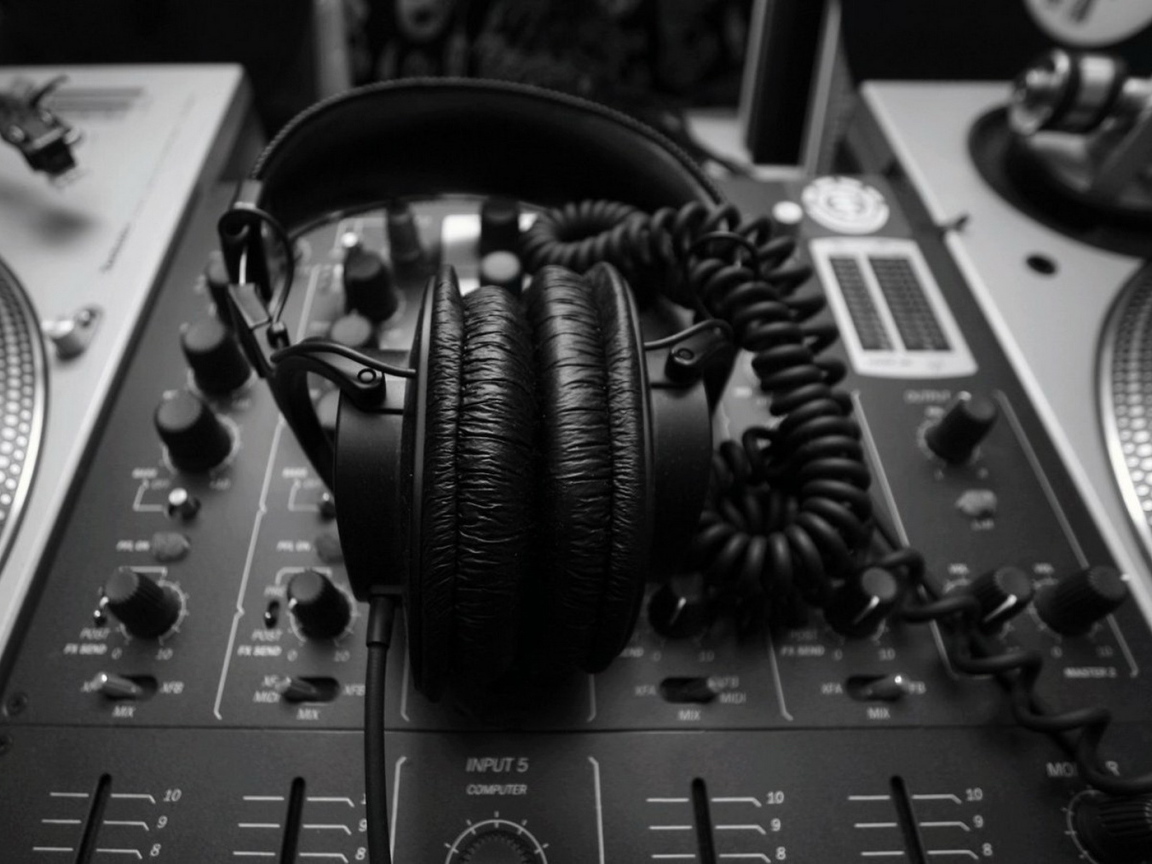 Диджейский пульт