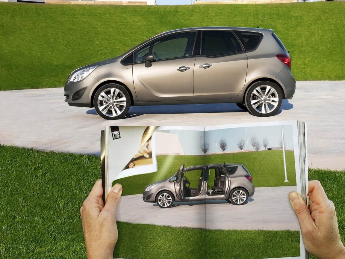 Опель Мерива мечта в руках