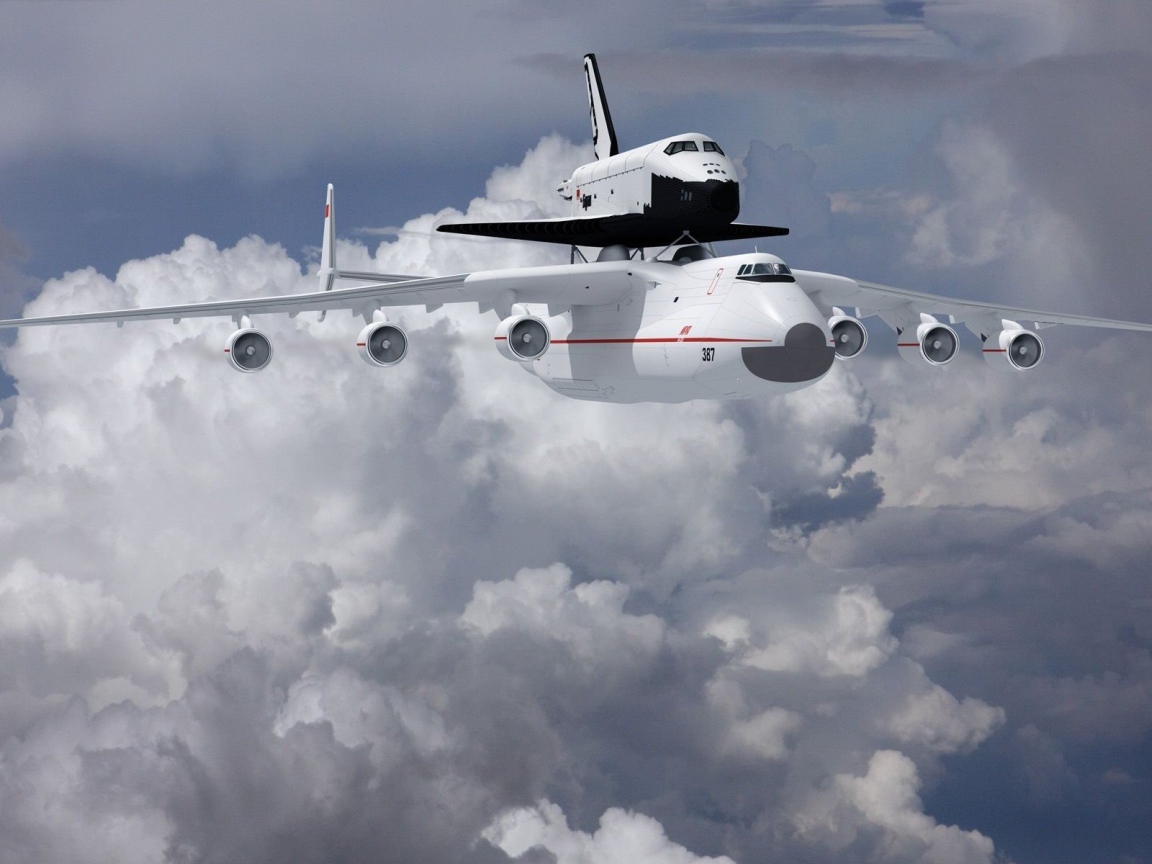 Ан-225 и буран