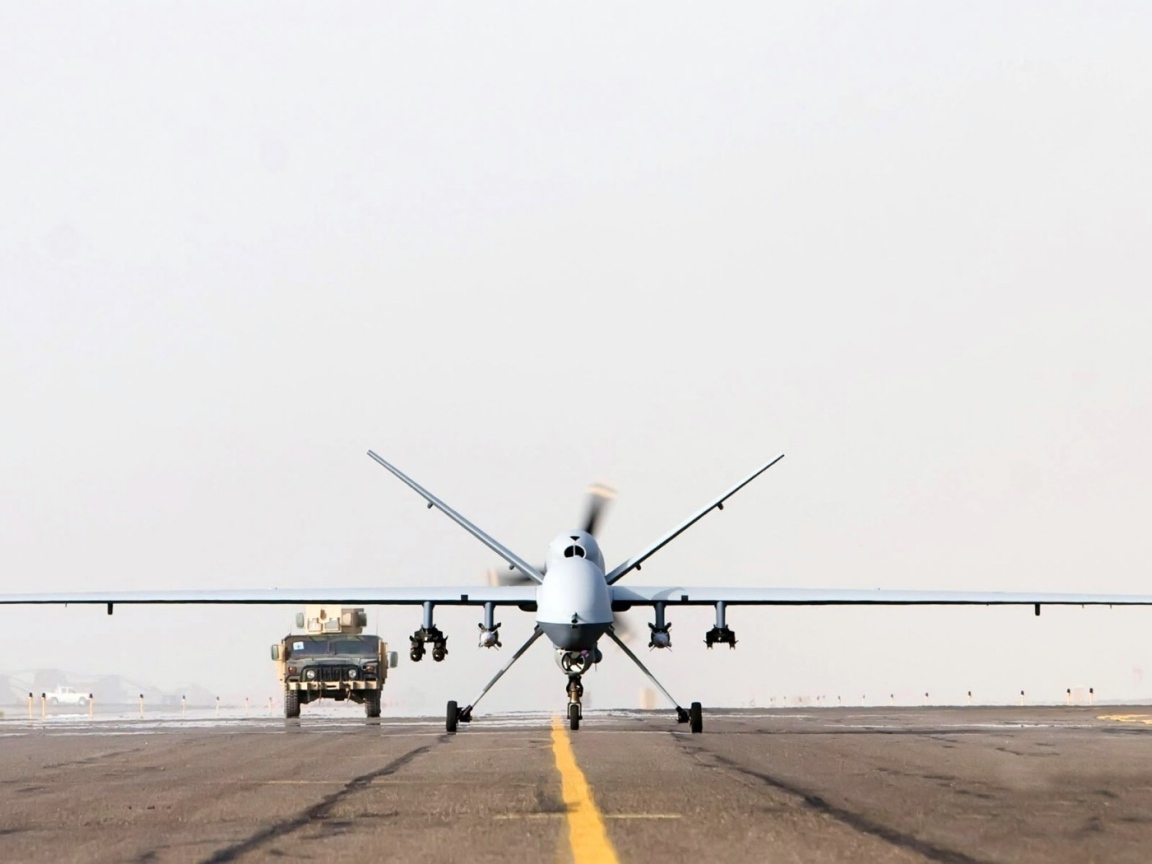 Взлет беспилотника